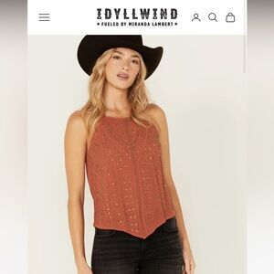 Idyllwind - Fueled by Miranda Lambert Beaded tank
